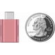 thumbnail image 2 of Adaptador BEYEE USB-C a USB 3.0, paquete de 2, color oro rosa, 2 of 8