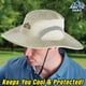 thumbnail image 5 of Sombrero Ontel Ártico Beige con Protección UV y Enfriamiento, 5 of 7