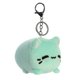 thumbnail image 1 of Peluche Aurora Tasty Peach Meowchi Mint con clip, 9 cm, 1 of 4