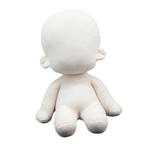 Magideal - Cuerpo De Muñeca De 20 Cm Para Hacer Tus Propias Muñecas Sentadas, Manualidades, Adorable Muñeca De Vestir, Juguete Humanoide De Peluche Para Juegos D