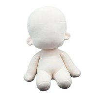 Magideal - Cuerpo De Muñeca De 20 Cm Para Hacer Tus Propias Muñecas Sentadas, Manualidades, Adorable Muñeca De Vestir, Juguete Humanoide De Peluche Para Juegos D