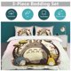 thumbnail image 5 of x111 My Neighbor Totoro Bed Duvet Cover Microfiber Bedding Sets 3D Printed Lightweight 3 Piece Comforter Sets, 1 Duvet Cover And 2 Pillow Shams for Kids Boys Girls 79"x90" jn111, 5 of 5