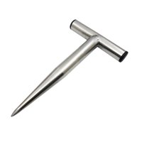 Magideal - Semillas Dibber Seed Seel Herramienta Herramienta De Jardín De Jardinería Resistente T Mango De Limpieza Fácilmente Para Plántulas De Siembra En La L