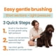 thumbnail image 5 of Cepillo de púas Skip the Groomer para perros de pelo largo, Goldendoodles, 5 of 6