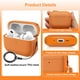 thumbnail image 4 of Funda para AirPods Pro 3 2025 Release en piel, color naranja, 4 of 7