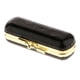 thumbnail image 4 of cuero de la pu lápiz labial caja de brillo de labios caja de almacenamiento de maquillaje portátil negro, 4 of 5