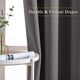 thumbnail image 5 of Cortinas opacas NICETOWN, cortinas térmicas grises, 214 x 213 cm, 2 unidades, 5 of 9