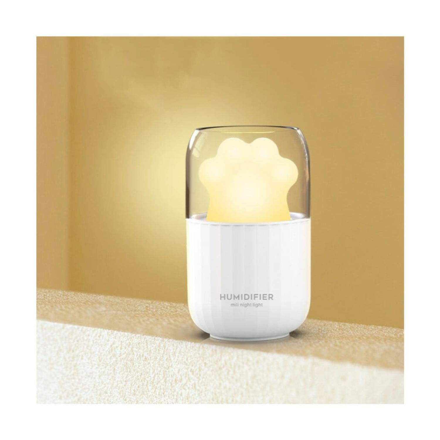 Total Click - Humidificador 300ml Figura Patita De Gato Colores