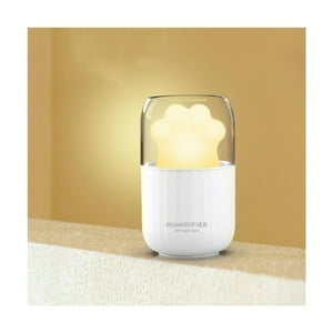 Total Click - Humidificador 300Ml Figura Patita De Gato Colores