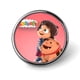 thumbnail image 1 of Kazoops-Theme Round Button Badge: Premium Metal Construction, Ideal for High-End Events 2.8 cm, 1 of 6