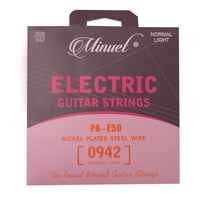 Minuet Me50 Cuerdas De Guitarra Eléctrica 09-42