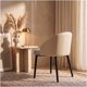 thumbnail image 5 of Juego De 2 Sillas Isadora Comedor Tela Pu Con Patas De Acero, 5 of 8