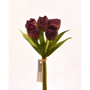 Vadell - Ramo De Tulipanes Morado 30 Cm
