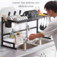 thumbnail image 5 of Escurridor Trastes Platos Fregadero Nivel Ajustable Acero Carbono Inox, 5 of 9
