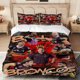 thumbnail image 1 of Mustang Poster Print Bedding Set Soft Comfortable and Breathable, 1 of 5