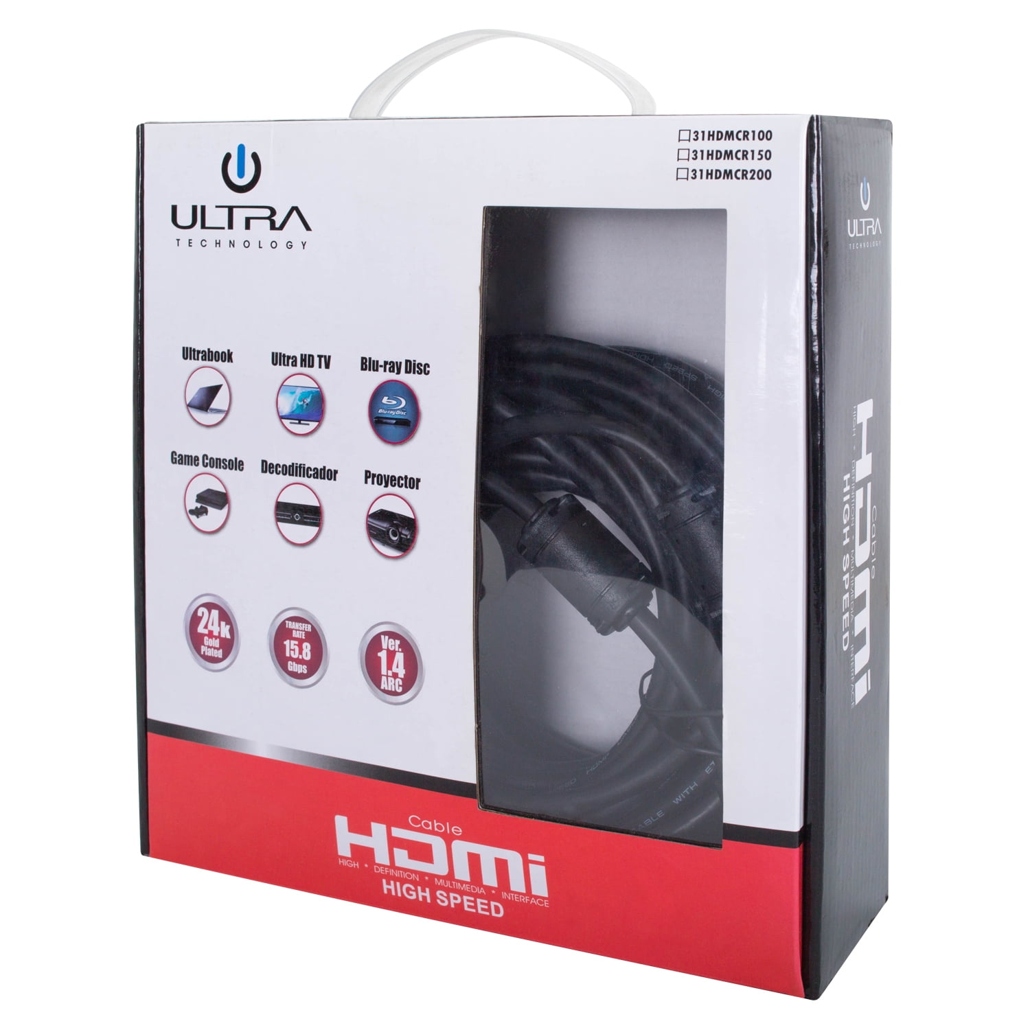 Ultra - Cable Hdmi 20 Metros Open Box
