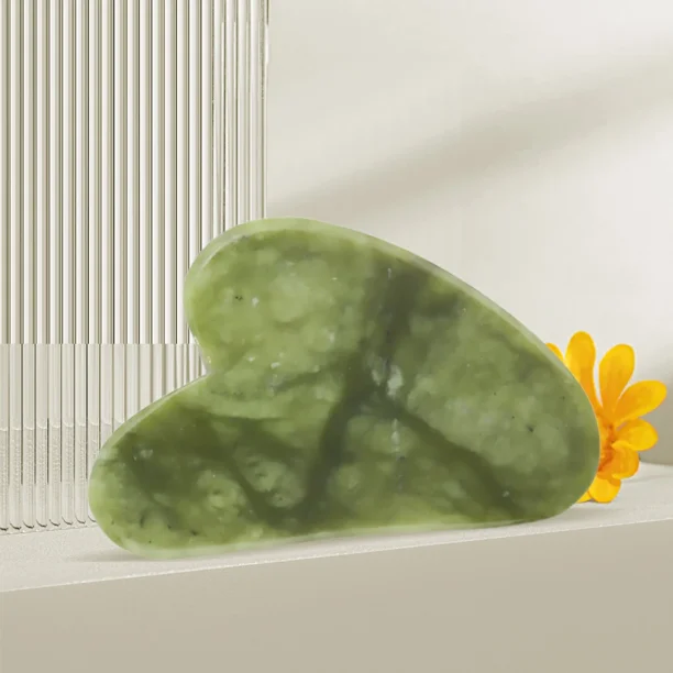 Natural Jade Gua Sha Scraper Board Massage Rose Quartz Jade Guasha Stone For Face Neck Skin Lifting Wrinkle Remover Beauty Care