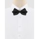 thumbnail image 2 of INSPIRE CHIC Pajaritas Pre-Anudadas a Rayas para Hombre, Fiesta de Boda, Negro, Talla Única, 2 of 5