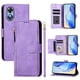 thumbnail image 1 of Funda tipo libro para OPPO A17 4G con bolsillo con cremallera, cierre magnético, 7 ranuras para tarjetas y correa para la muñeca., 1 of 6