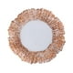 thumbnail image 3 of Plato Redondo De Cristal Bandeja De Servicio Plato De Servicio De Cocina Oro Rosa 27 Cm, 3 of 3