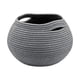 thumbnail image 5 of Cesta De Almacenamiento Tejida, Estantes Organizadores, Cesta Decorativa, Cesta Redonda Para Plantas, Gris, 5 of 5