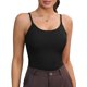 thumbnail image 1 of INSPIRE CHIC Camisola Moldeadora de Control de Abdomen de Seda de Hielo para Mujer con Sujetador Incorporado Negro M, 1 of 5