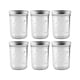 thumbnail image 1 of Bolas de cristal Mason Jars de 480 ml, boca ancha, 6 unidades con tapas herméticas, 1 of 2