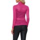 thumbnail image 3 of INSPIRE CHIC Blusa de Encaje Floral Transparente de Manga Larga con Cuello Alto para Mujer S Fucsia, 3 of 6