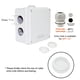thumbnail image 5 of Caja de conexiones LeMotech impermeable IP65 de plástico ABS 100 x 100 x 70 mm, 5 of 9