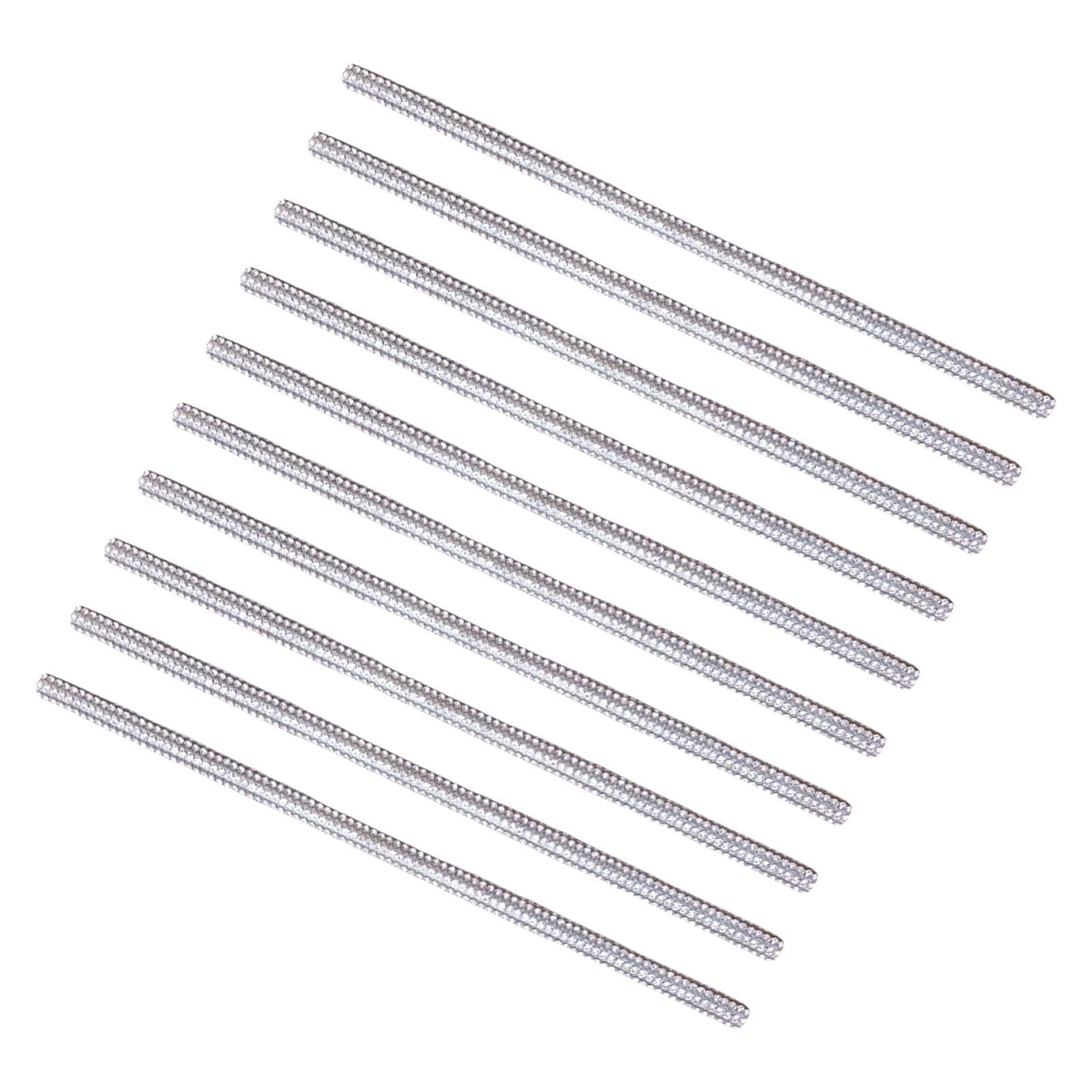 Magideal - 10 Uds., Embellecedor De Salida De Ventilación De Aire, Accesorios Interiores Brillantes, Moldura Portátil En U De Pvc, Piezas Duraderas De , Blanco