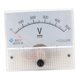 thumbnail image 1 of Medidor De Panel Analógico 85C1, Voltímetro, Medidor De Voltaje De CC, Medidor De Voltaje CC 0-500V, 1 of 5