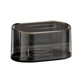 thumbnail image 1 of Caja De Pa?uelos Con Resorte Para Servilletas, Ideal Para Oficina, Mesa, Restaurante, Color Gris Transparente, 1 of 5