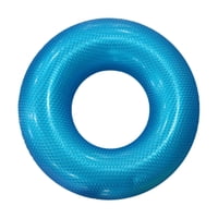 Ioensy - Anillo De Natación Para Adultos, Tubo De Piscina De Pvc Para Juegos Acuáticos, Suministros Para Fiestas, Parque Acuático, Azul