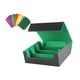 thumbnail image 4 of Caja organizadora de cartas de juego premium con 8 divisores y estuche para cartas deportivas Verde, 4 of 5