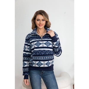 Likeshop - Poleron Chaqueton Mujer Polar Grueso Forro Chiporro Premium 7567