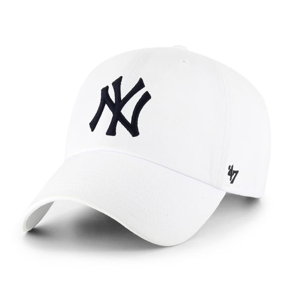 Gorra 47 Brand New York Yankees Clean Up Ajustable Blanca
