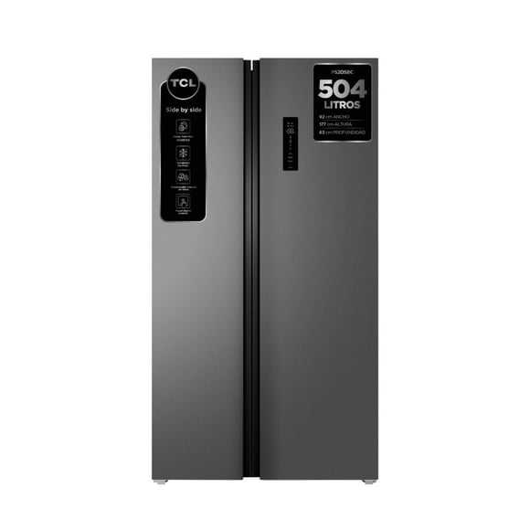 Refrigerador Side By Side TCL 504L P520SBC