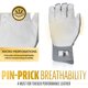 thumbnail image 2 of Guantes de bateo Franklin Sports Infinite Powerstrap Grey, 2 of 8
