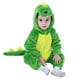 thumbnail image 2 of Disfraz unisex de dinosaurio para bebés y niños pequeños, mameluco de franela con capucha, disfraz de disfraz（12-17 m, dinosaurio）, 2 of 6