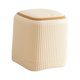 thumbnail image 3 of Papelera De Encimera Versátil Con Tapa A Presión Para Dormitorio, Color Beige, 3 of 5