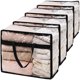 thumbnail image 1 of Bolsas de almacenamiento SGHUO Manta de plástico extragrande de 60 litros (4 unidades), 1 of 7
