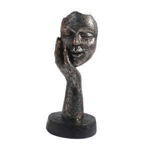 Magideal - Estatuas De Pensadores Figura Coleccionable Resina Obras De Arte Simples Carácter Abstracto Para Escritorio Estantería Objetos Decorativos Decoración 15 Cm X 65 Cm