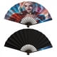 thumbnail image 5 of Harley Quinn Abanico Plegable Chino, Abanico de Mano de Poliéster Plegable, Abanicos para Baile Fiesta Hogar, Adecuado para Hogar, Oficina, Fiesta, 5 of 6