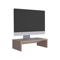 Fmfurniture - Base De Monitor 13,9X48,3X26 Cm Fm-001C Café Claro