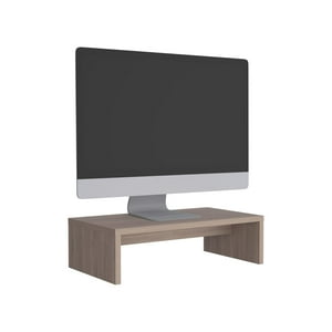 Fmfurniture - Base De Monitor 13,9X48,3X26 Cm Fm-001C Café Claro