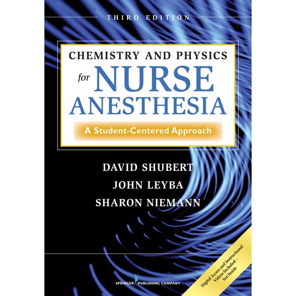 Libro Springer Publishing: Química y Física para la Anestesia de Enfermería