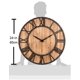 thumbnail image 5 of Reloj de pared Oldtown 60 cm madera silencioso, 5 of 8