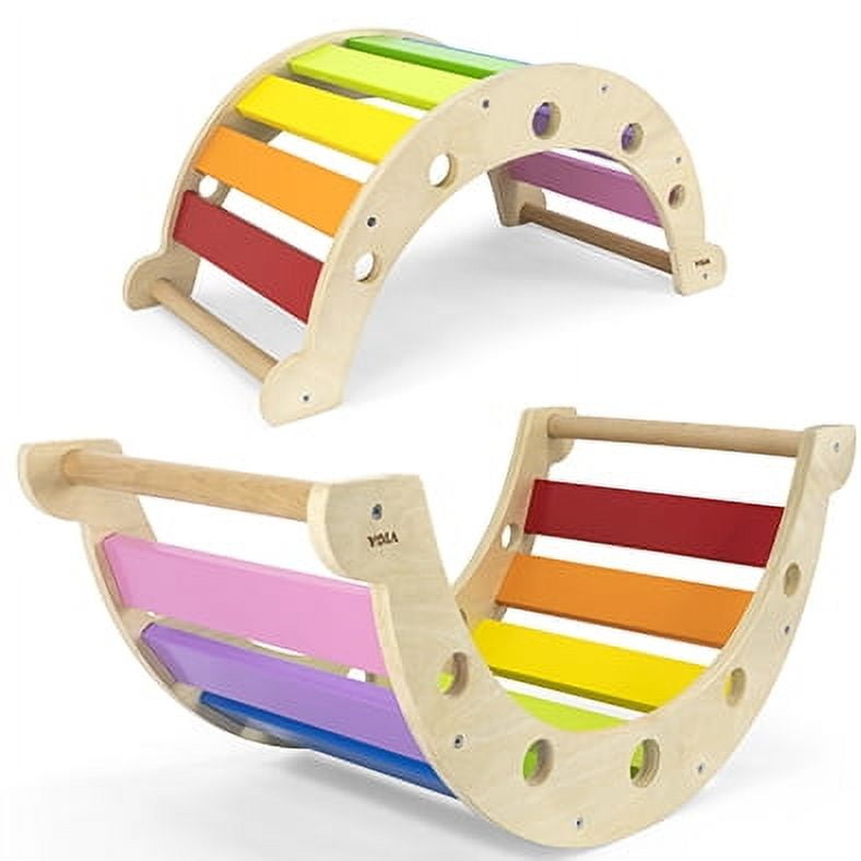 Viga - Juego Madera Equilibrio Arcoiris