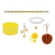 thumbnail image 3 of Juego De Accesorios Para Tazas, Bonitos Llaveros Con Dijes Para Actividades Al Aire Libre, Bolsos De Viaje, Color Amarillo, 3 of 5