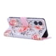 thumbnail image 3 of FOXDOCK Funda Tipo Cartera Floral para Samsung Galaxy S25 Edge ,Funda con Tapa de Cuero PU, Protección Antigolpes con Ranuras para Tarjetas y Soporte, 3 of 5